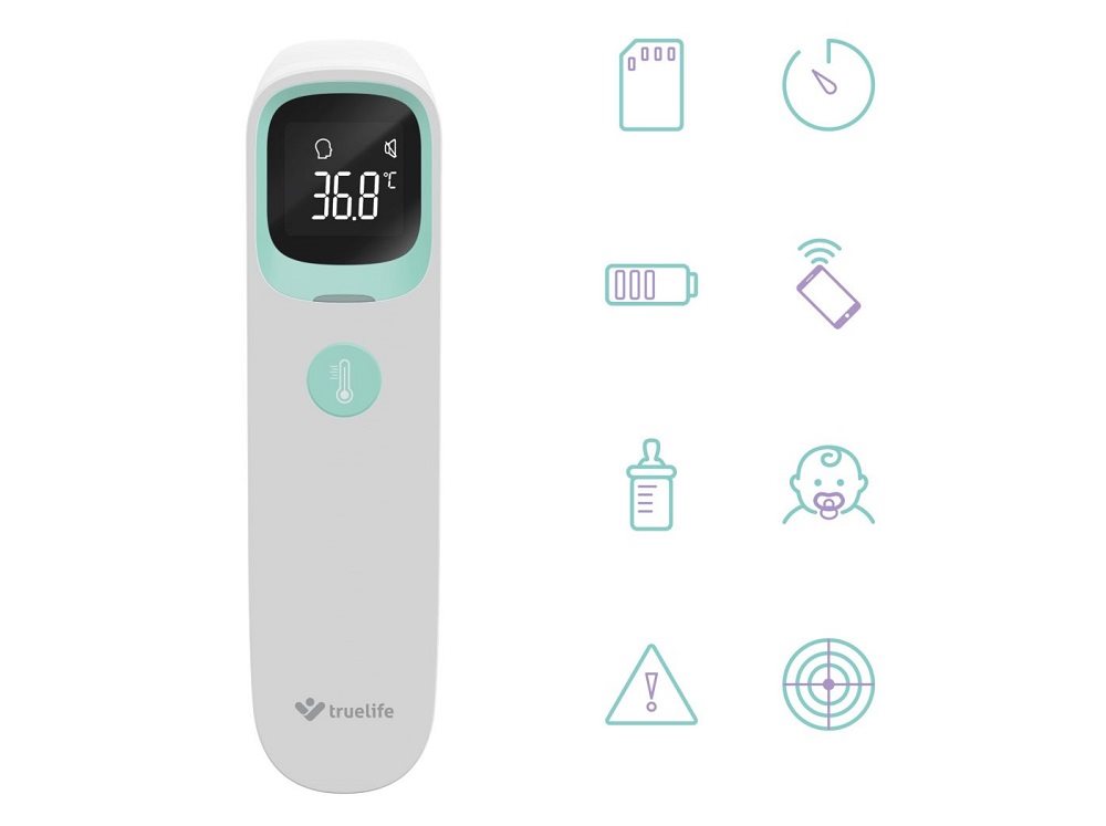 Bezkontaktní teploměr TrueLife Care Q10 BT