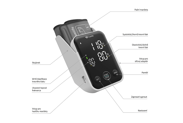 TrueLife Pulse B-Vision Arm Blood Pressure Monitor