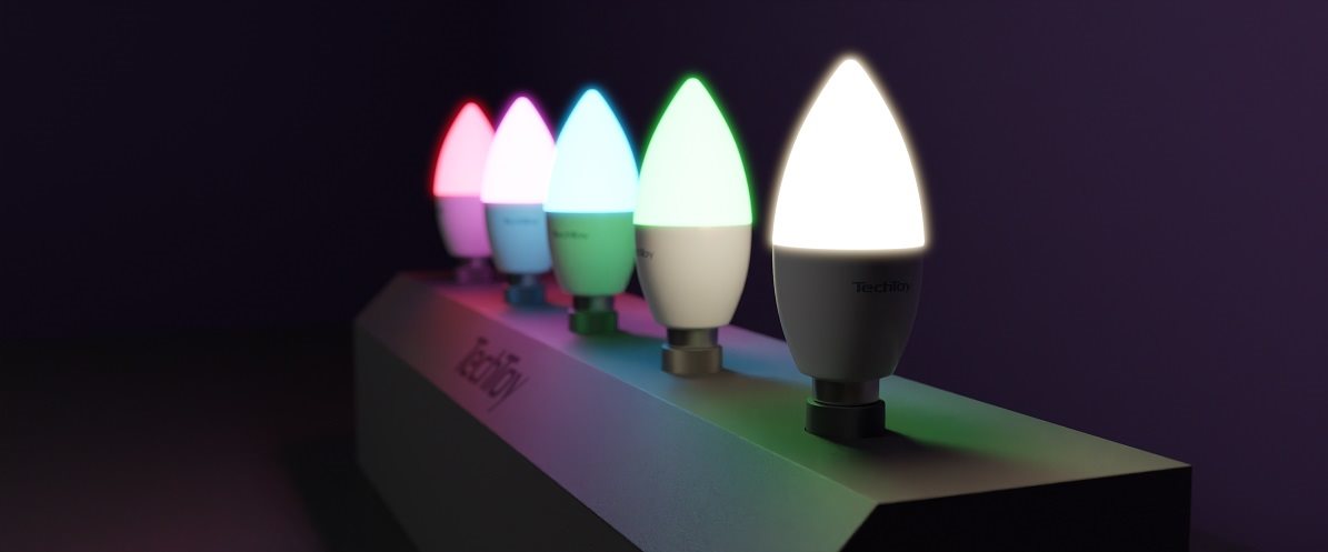 TechToy Smart Bulb RGB 4,4W E14 LED-Glühbirne