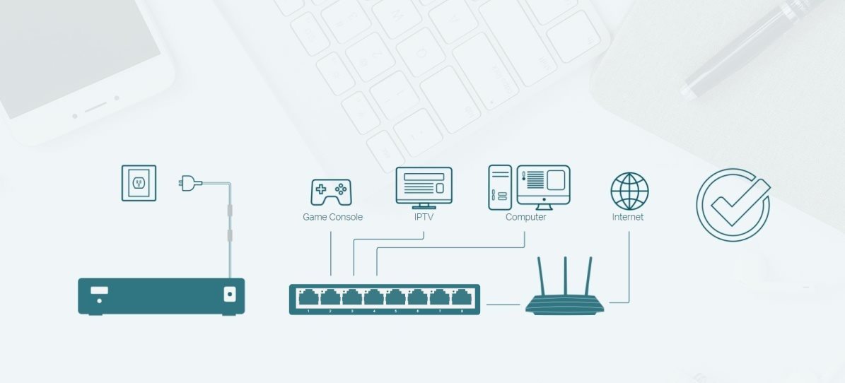 TP-Link LiteWave LS1008