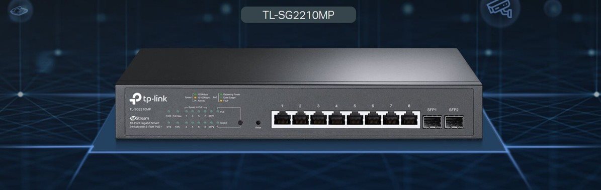 Schalter TP-Link TL-SG2210MP