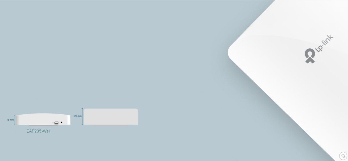 WiFi-Zugangspunkt TP-Link EAP235-Wall