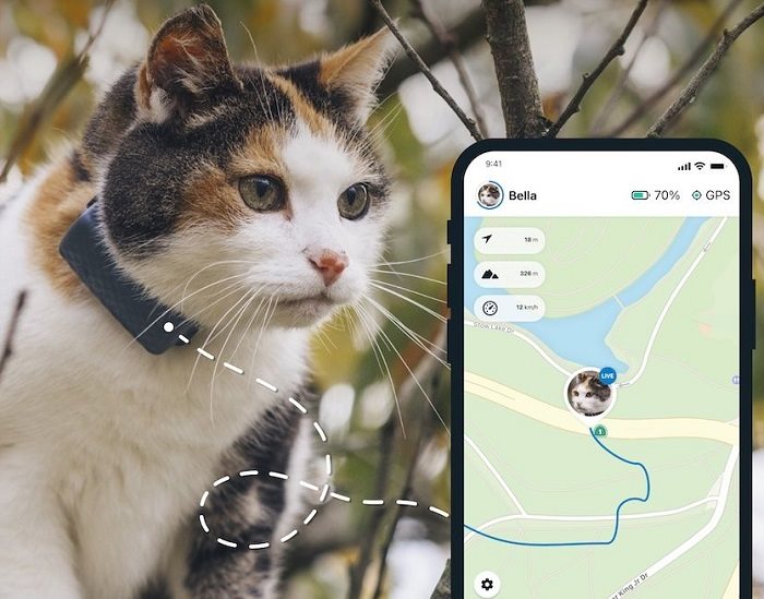 GPS lokátor Tractive CAT Mini