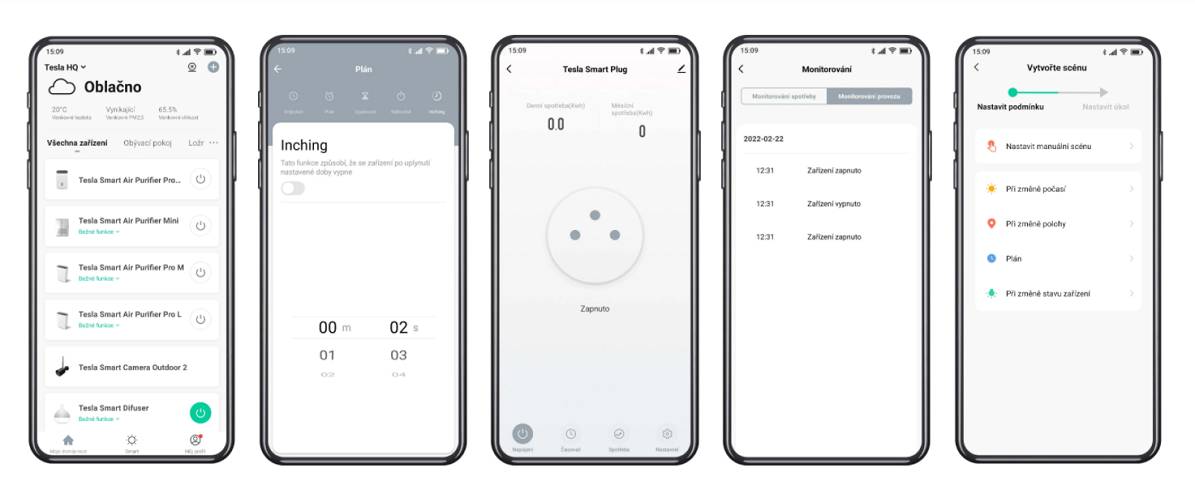 Chytrá zásuvka Tesla Smart Plug Dual
