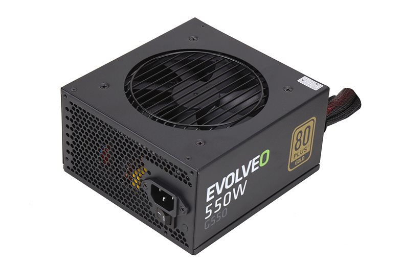 EVOLVEO G550 550W black Počítačový zdroj EVOLVEO G550 černý 550W