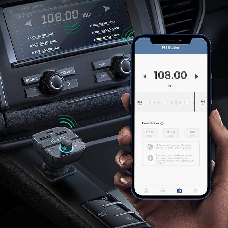 UGREEN Bluetooth Car Charger