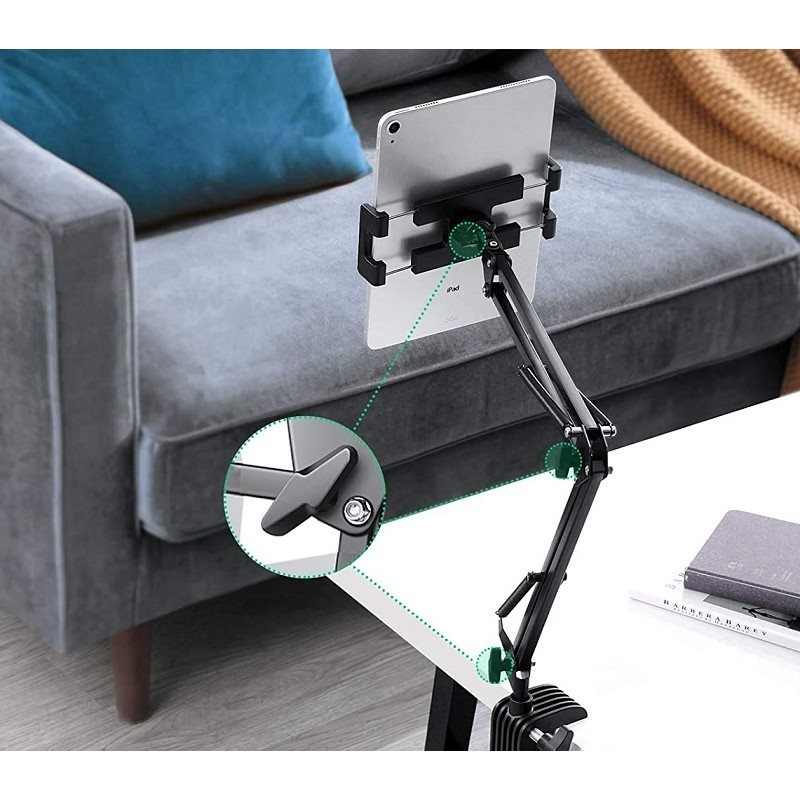 Ugreen Universal Holder with Folding Long Arm (Black)