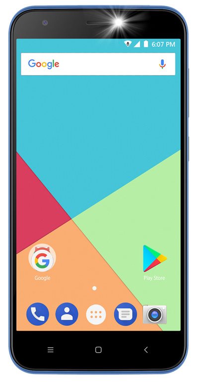 Přední strana telefonu UleFone S7 Dual SIM