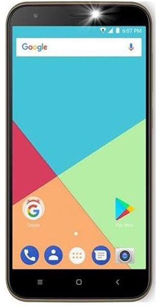 Přední strana telefonu UleFone S7 Dual SIM Gold