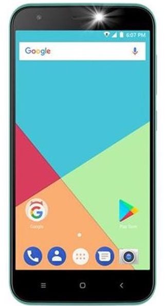 Přední strana telefonu UleFone S7 Dual SIM Green