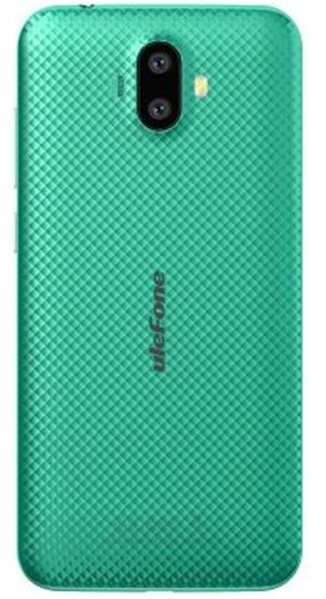 Zadní strana telefonu UleFone S7 Dual SIM Green