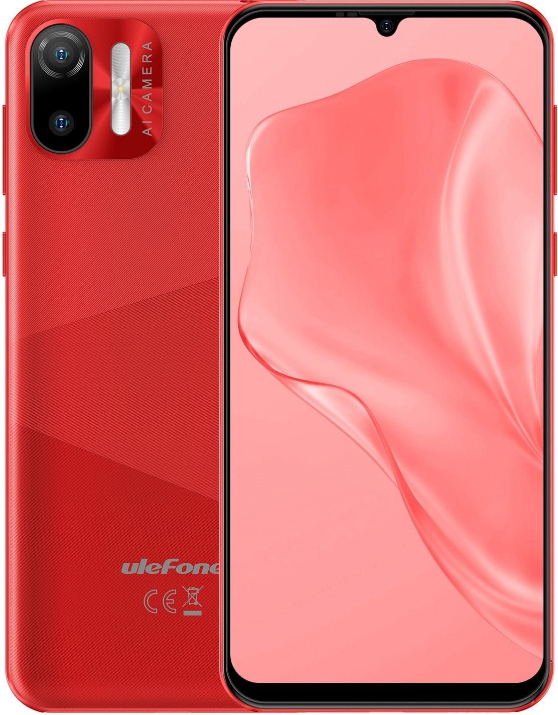 Mobilní telefon UleFone Note 6P červená