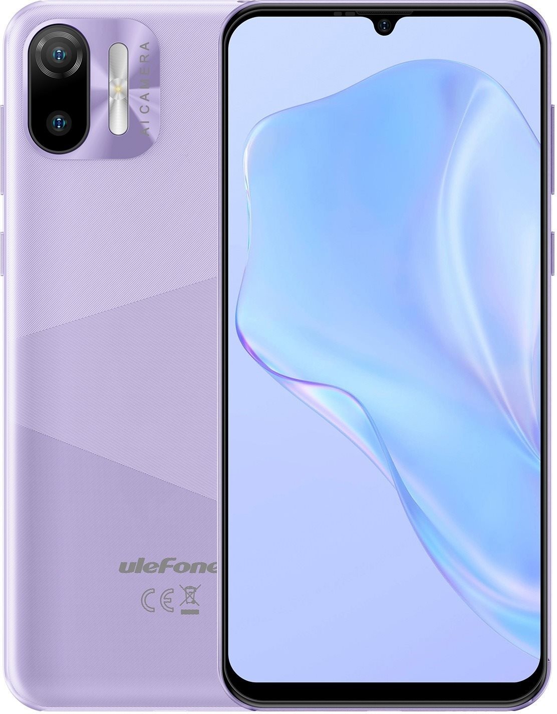 Mobilní telefon UleFone Note 6P fialová
