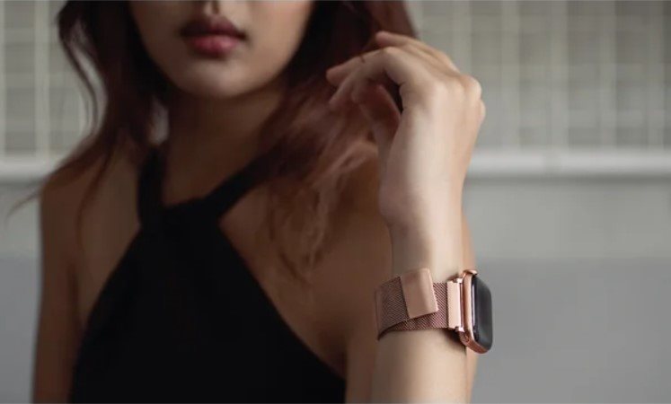 Uniq Dante Strap for Apple Watch 45/44/42MM Starlight Uniq Dante Strap for Apple Watch 45/44/42MM Starlight