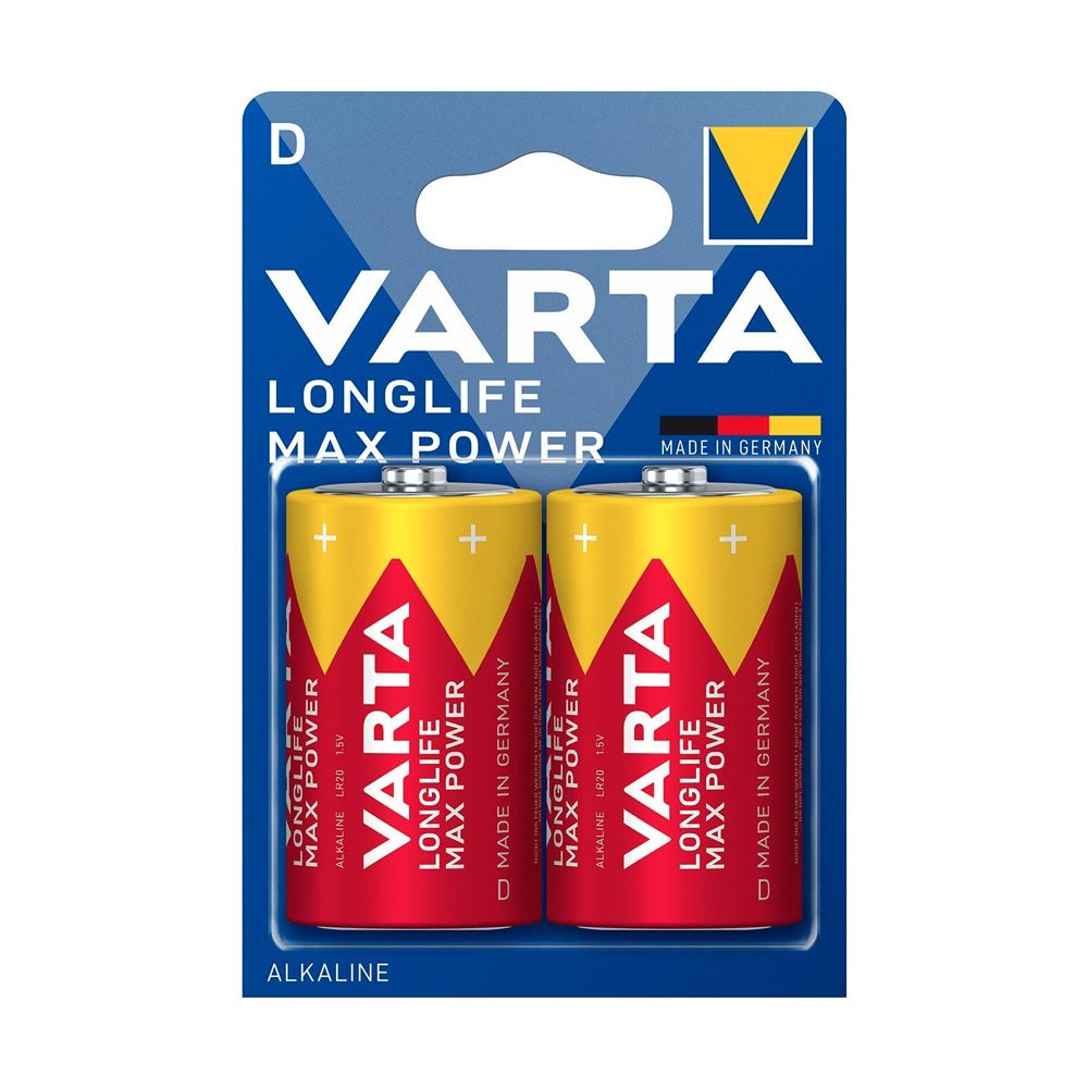 VARTA Longlife Max Power D Einwegbatterien