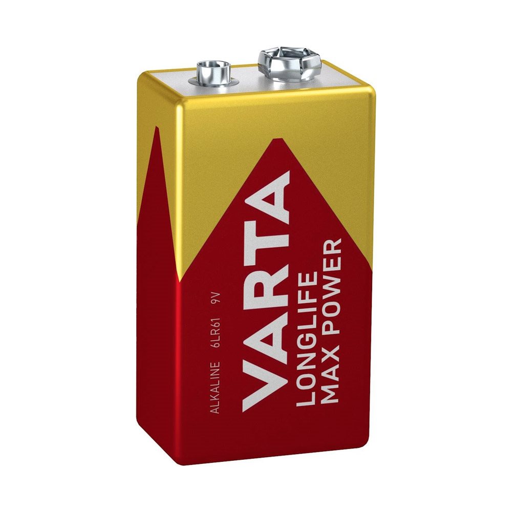 VARTA Longlife Max Power 9V Einwegbatterien