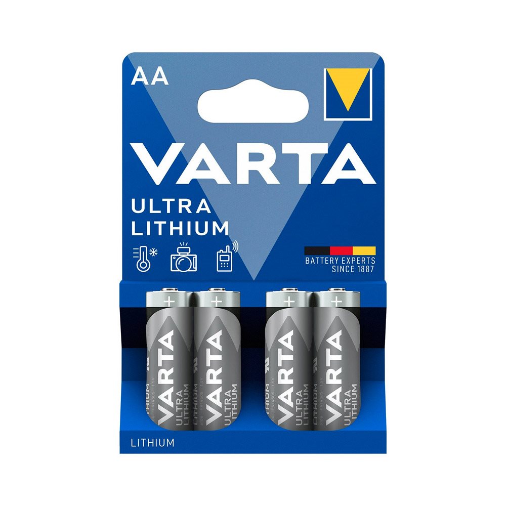 Tužková baterka VARTA Ultra Lithium AA