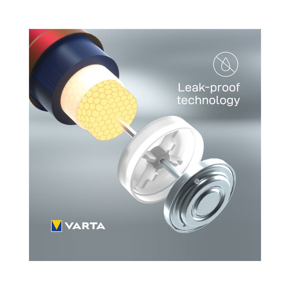 Tužková baterka VARTA Longlife Max Power AAA, 4 + 2 ks zadarmo