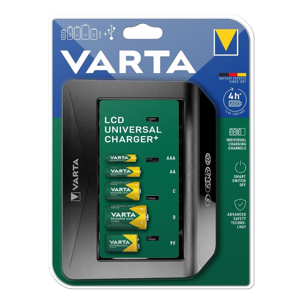 Nabíjačka na tužkové batérie VARTA Universal Charger+