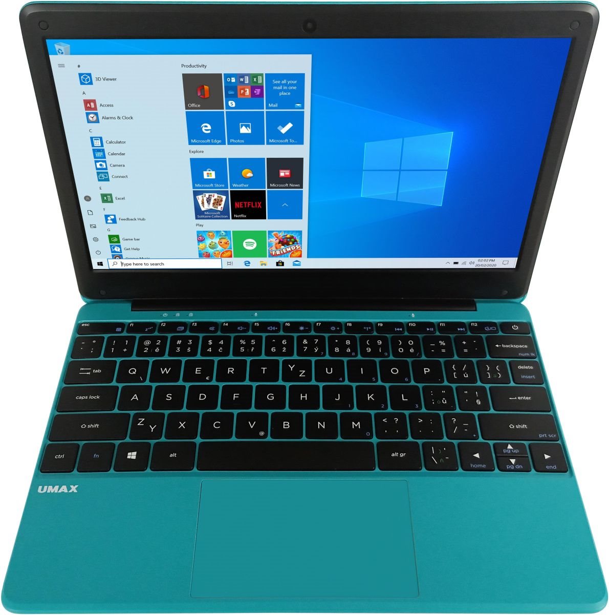 Umax VisionBook 12Wr Turquoise