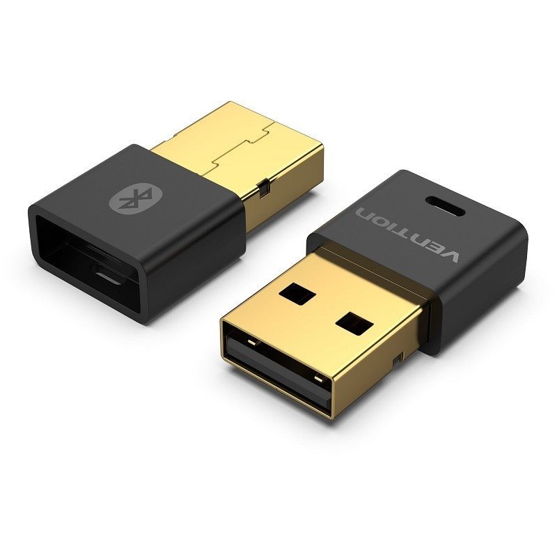 Bluetooth Adapter Vention USB Bluetooth 5.0 Adapter Black Mini Type External Bluetooth Adapter Vention USB Bluetooth 5.0 Adapter Black Mini Type External