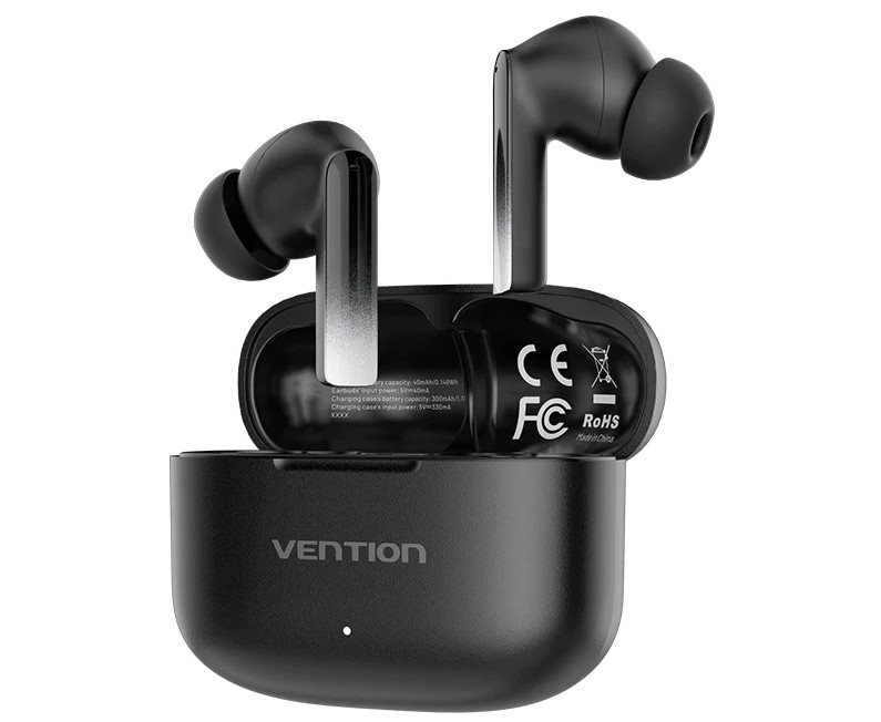 Slúchadlá bezdrôtové Vention Elf Earbuds E04 Black