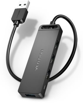 Vention 4 portos USB 3.2 hub tápegységgel