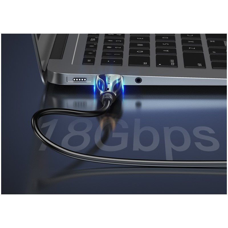 Vention Optical HDMI 2.0 Cable 20M Black Zinc Alloy Type