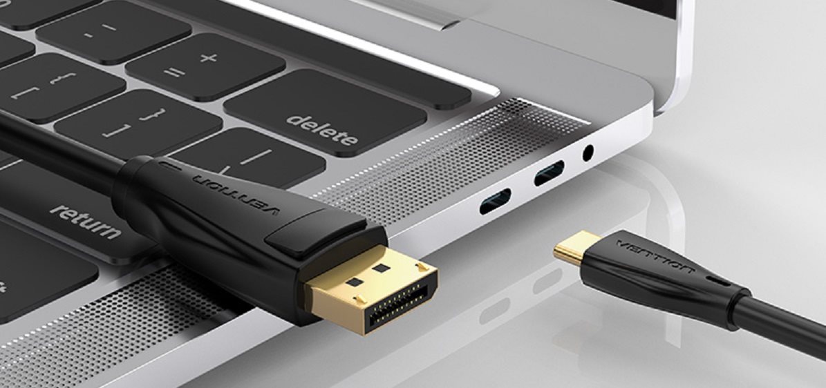 Vention USB-C to DP 1.2 (Display Port) Cable 2M Black