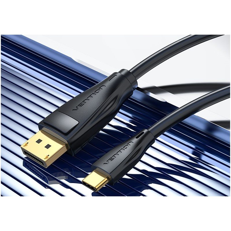 Vention USB-C to DP 1.2 (Display Port) Cable 2M Black