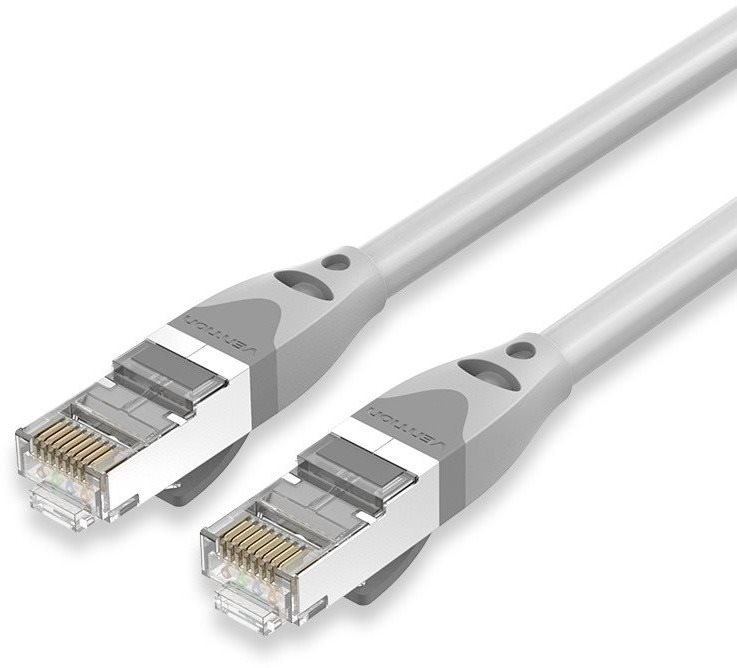 Internetový kábel Vention Cat6A SFTP Patch Cable 10M Gray