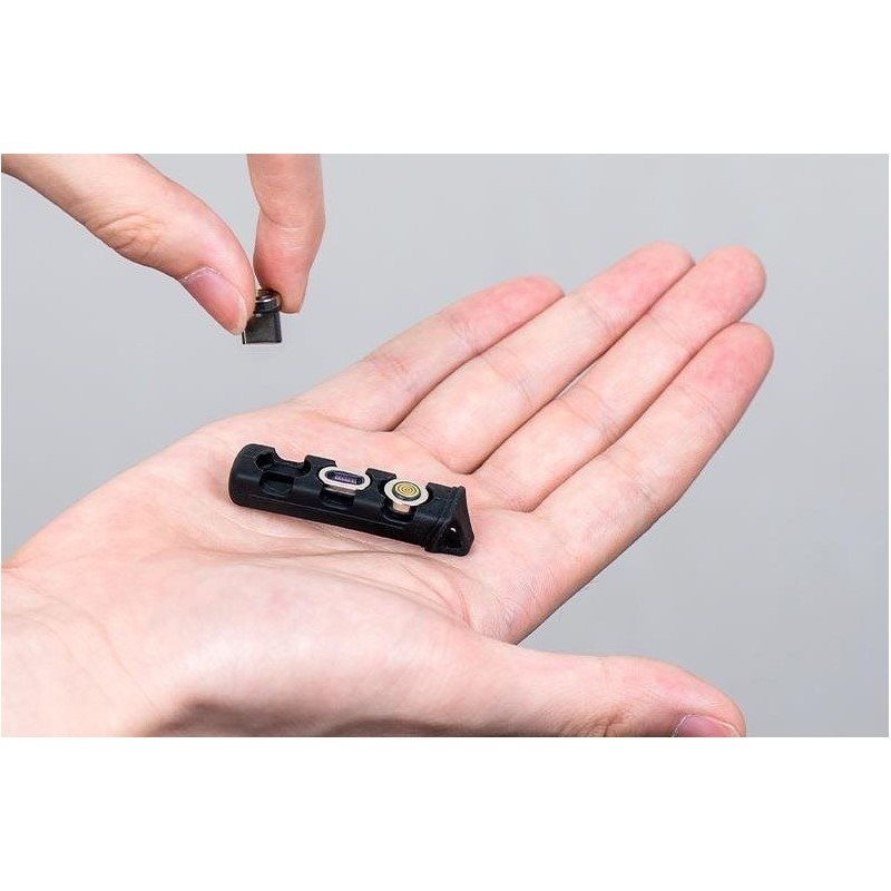 Vention 3-slot Magnetic Connector Storage Case Black