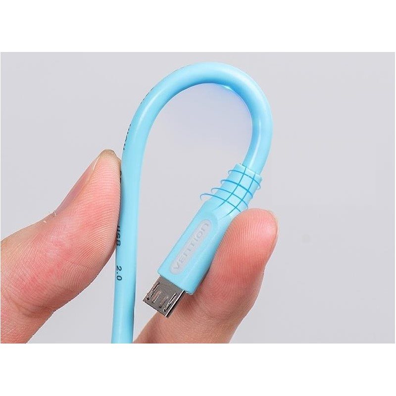 Vention USB 2.0 zu Micro USB 2A Kabel 1.5M Hellblau