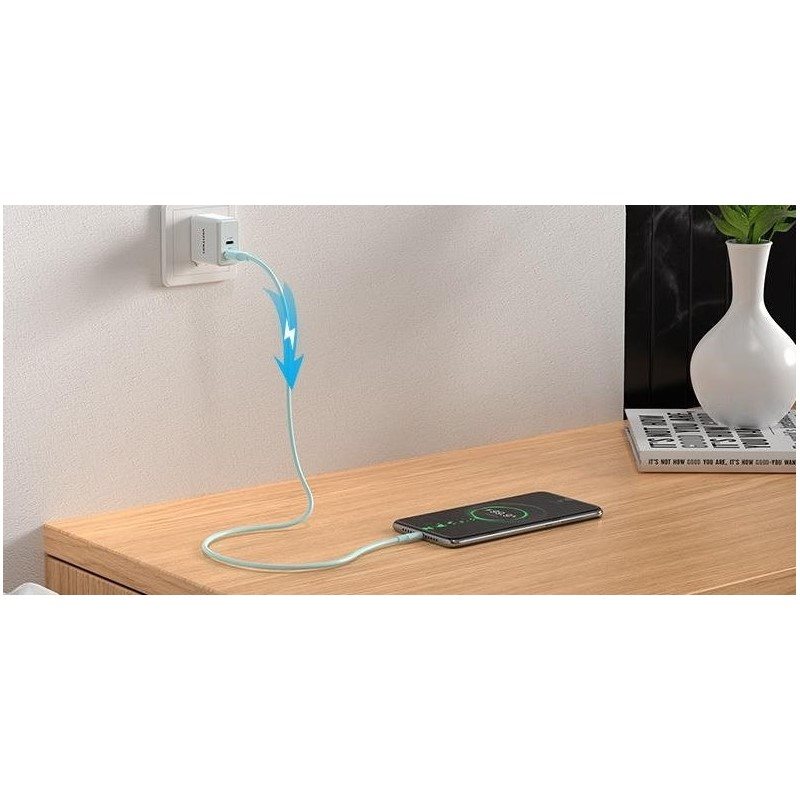 Vention USB 2.0 zu Micro USB 2A Kabel 2M Hellblau