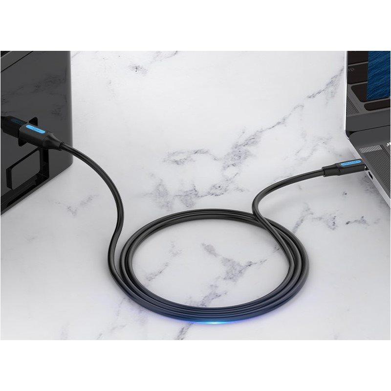 Vention USB-C 2.0 to USB-B Printer 2A Cable 1M Black