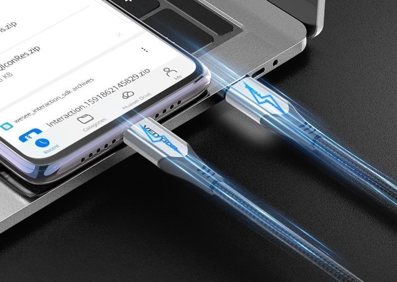 Vention Nylon geflochtenes Typ-C (USB-C) Kabel 