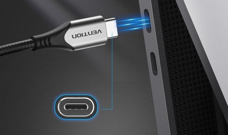 Vention Nylon geflochtenes Typ-C (USB-C) Kabel 