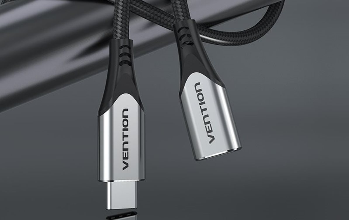 Vention Nylon Braided Type-C (USB-C) Extension Cable