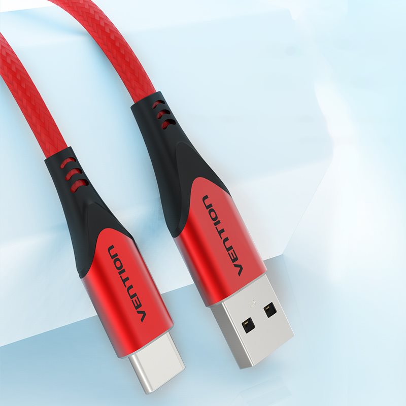 Vention Type-C (USB-C) <-> USB 2.0 Cable 3A Red