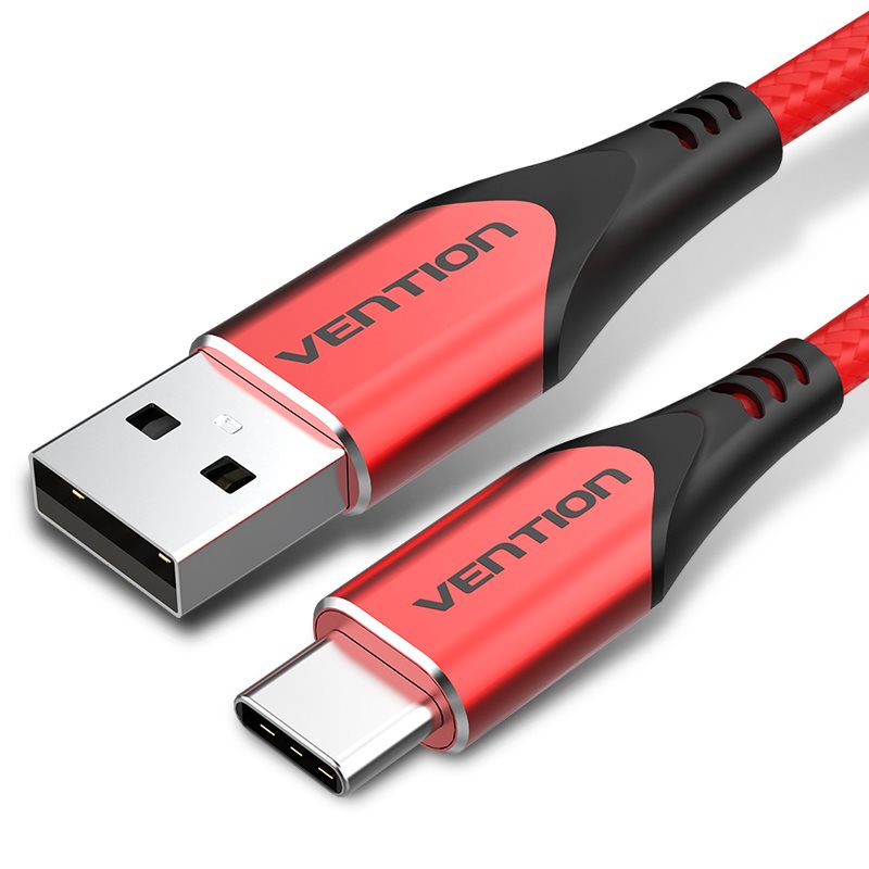 Vention Type-C (USB-C) <-> USB 2.0 Cable 3A Red