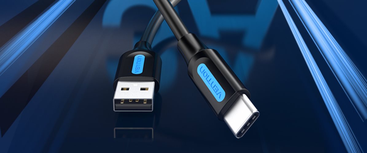 Vention Typ-C (USB-C) <-> USB 2.0 Lade- und Datenkabel Vention Typ-C (USB-C) <-> USB 2.0 Lade- und Datenkabel