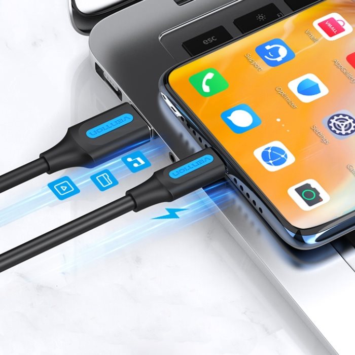 Vention Typ-C (USB-C) <-> USB 2.0 Lade- und Datenkabel Vention Typ-C (USB-C) <-> USB 2.0 Lade- und Datenkabel