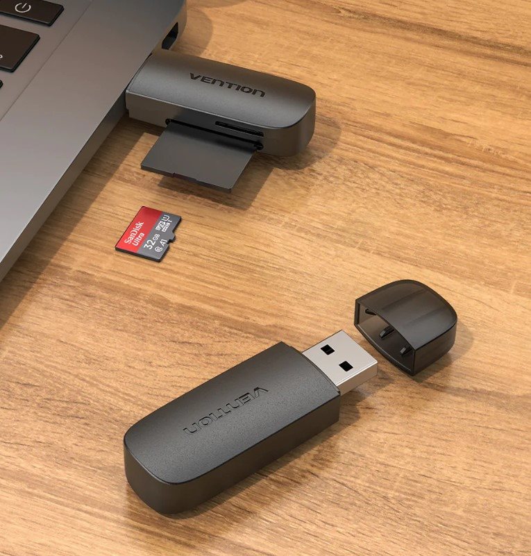 Vention 2-in-1 Kartenleser USB 3.0 A Card Reader(SD+TF)