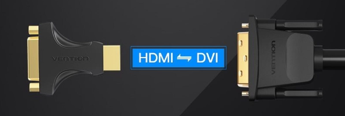 Redukce Vention HDMI (M) to DVI 