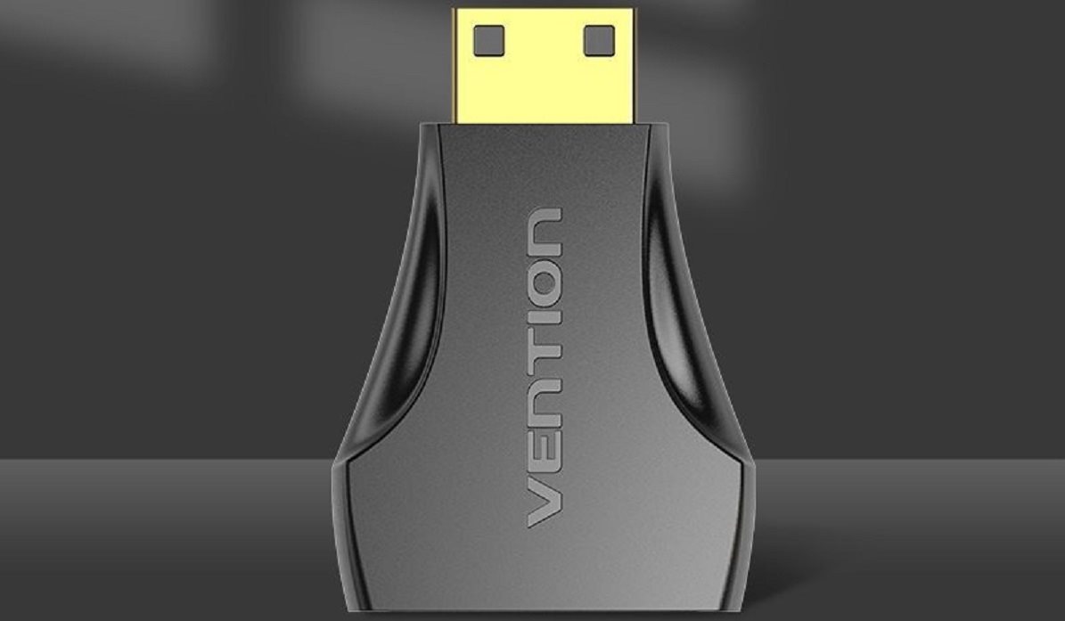 Vention Mini HDMI (M) to HDMI (F) Adapter Black