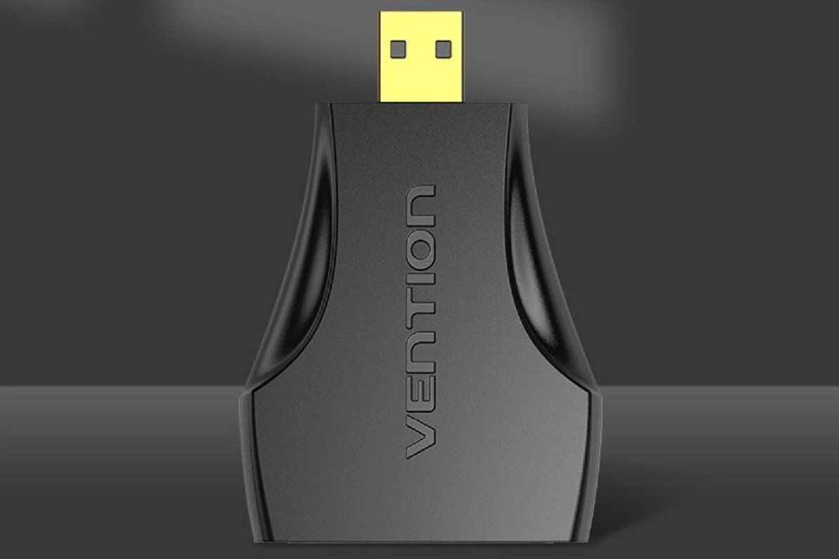 Vention Micro HDMI (M) auf HDMI (F) Adapter Schwarz 