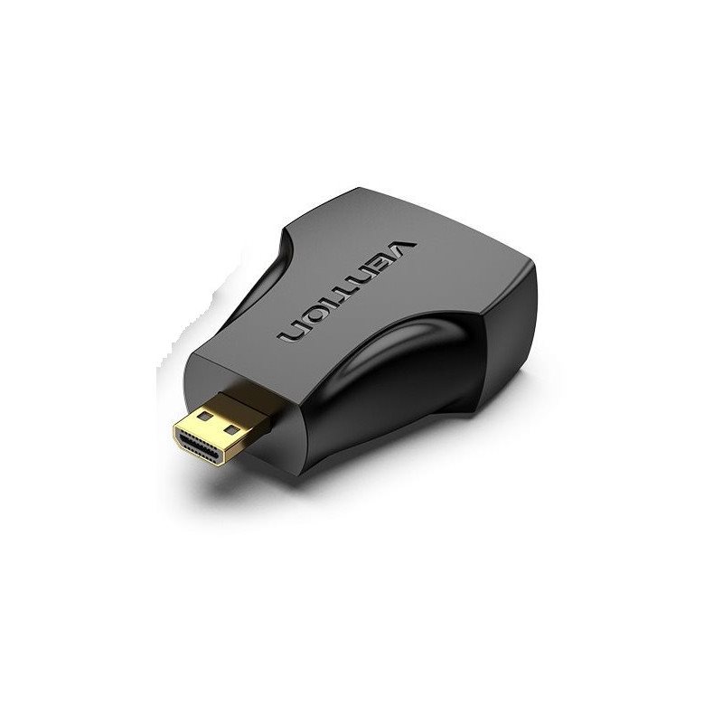 Vention Micro HDMI (M) auf HDMI (F) Adapter Schwarz 
