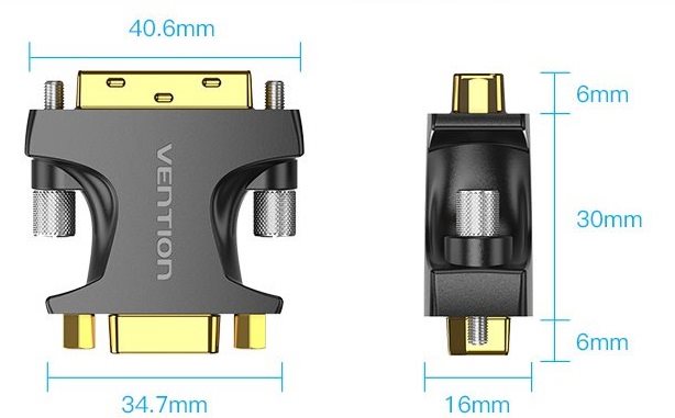 Redukce Vention DVI (M) to VGA (F) 