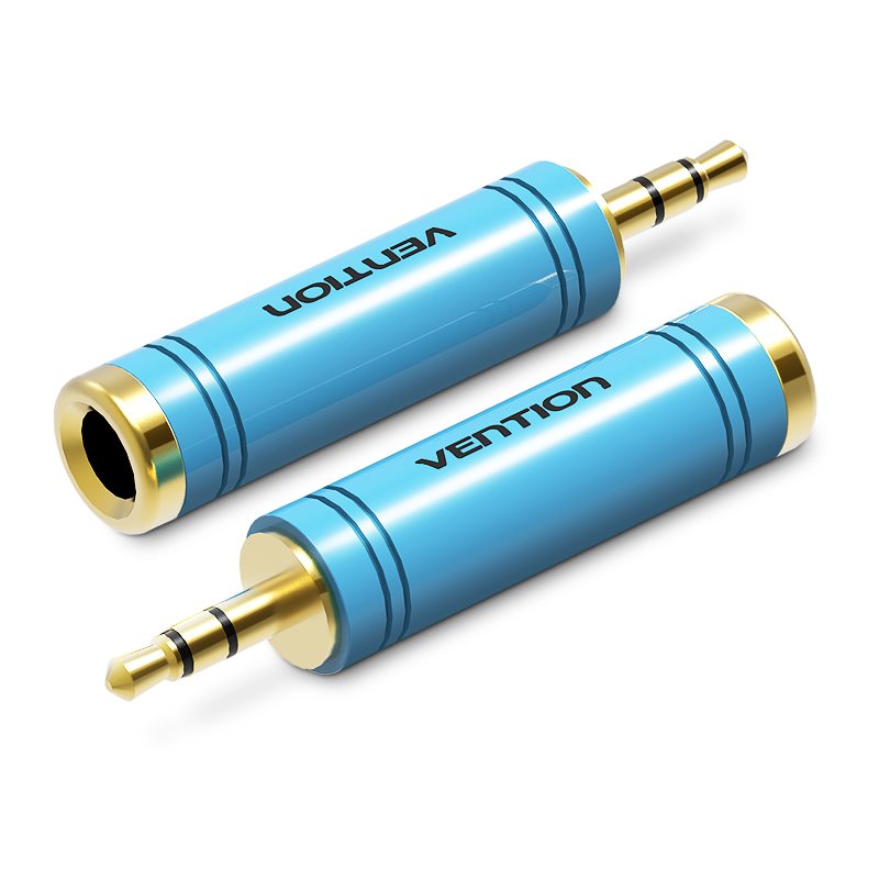 Vention 3.5mm Jack (M) to 6.3mm (F) Adapter Vention 3.5mm Jack (M) to 6.3mm (F) Adapter