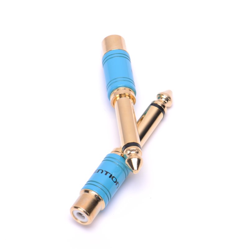 Redukce Vention 6.3mm Male Jack to RCA 